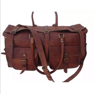 New Real Leather duffle bag